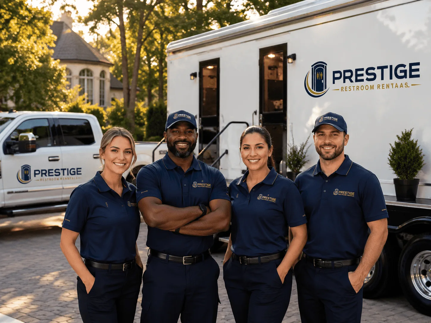 Trusted Luxury Portable Restrooms company in Stratford, CA